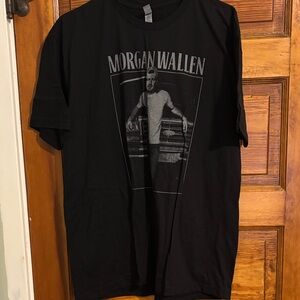 Next Level Apparel Black Graphic Morgan Wallen T-Shirt